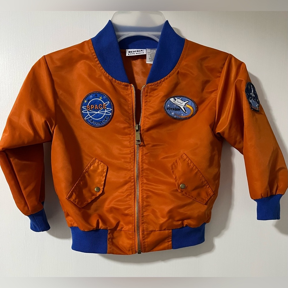 Blueberi Boulevard Child Astronaut Bomber Jacket